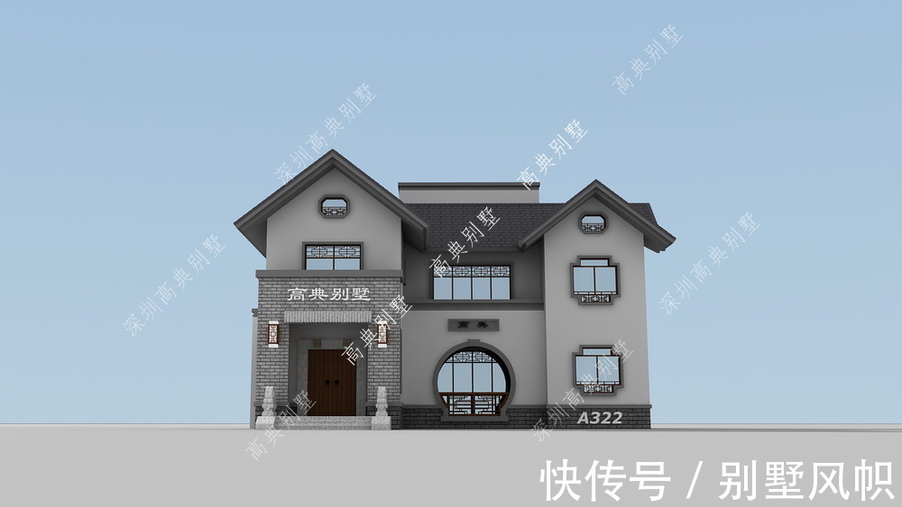 中式自建房,让人一见钟情