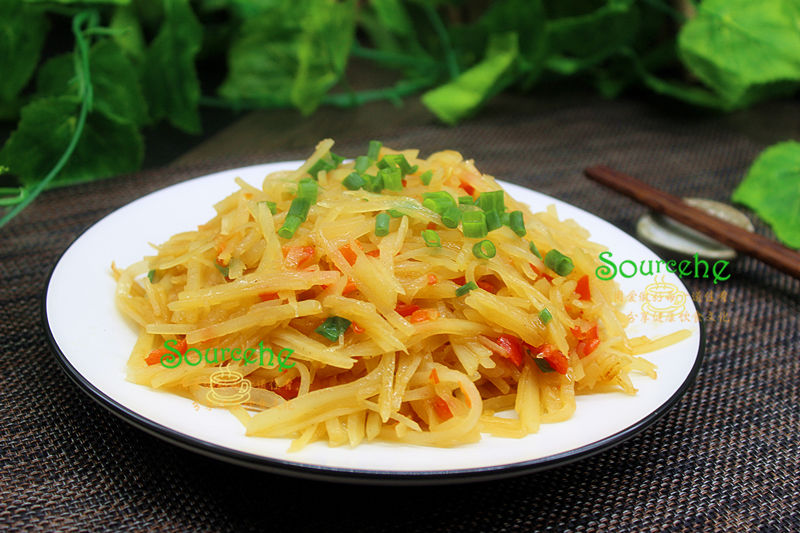 炒土豆丝只要记住这3点，咸的、辣的、麻的、酸的，全都爽脆可口