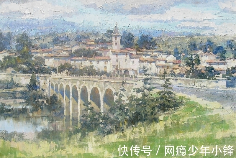 肯塔基大学!美国芝加哥艺术家约翰·迈克尔·卡特油画作品欣赏