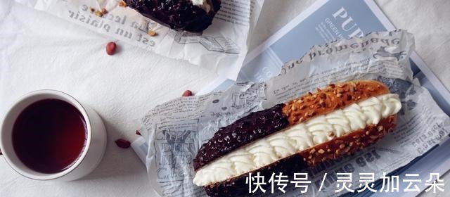 奶油奶酪|一次发酵的面包我这样做,比外面买的还好看,三重味道吃不腻!