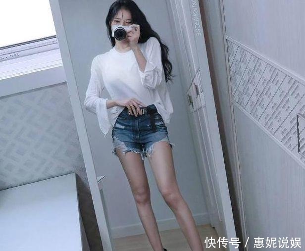 穿搭 舒适养眼的牛仔裤美女, 很有吸引力, 轻松成为女性的焦点!