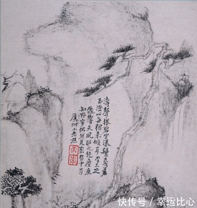 笔墨$戴本孝国画欣赏:奇怪的干笔绘画第一人,墨色苍浑又淡雅