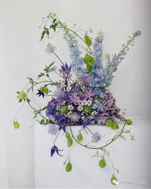  奇思妙想|花艺奇思妙想那些油画配色的绝美花艺作品