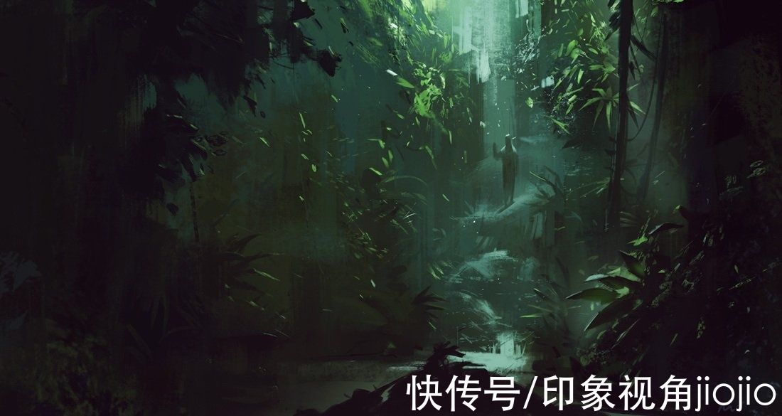 jiojio$粗犷笔触的CG插画艺术，每一幅画都很有故事感，色感超强