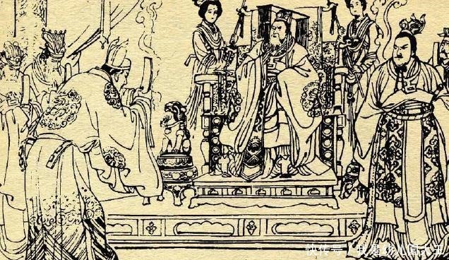 连环画|连环画《兴唐传》之《伍建章骂殿》,人物神态栩栩如生