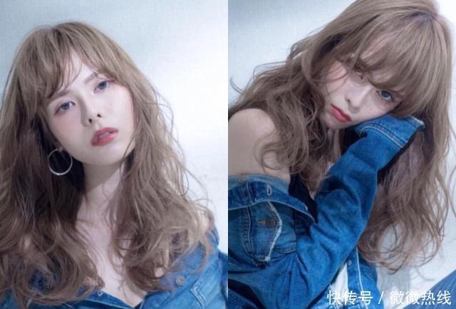 白发|当下流行的烫发发型,这4种显白发色,真是太好看了