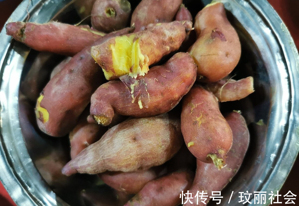 红薯|蒸红薯时,别凉水直接上锅蒸,用上5个技巧,红薯香甜又软糯