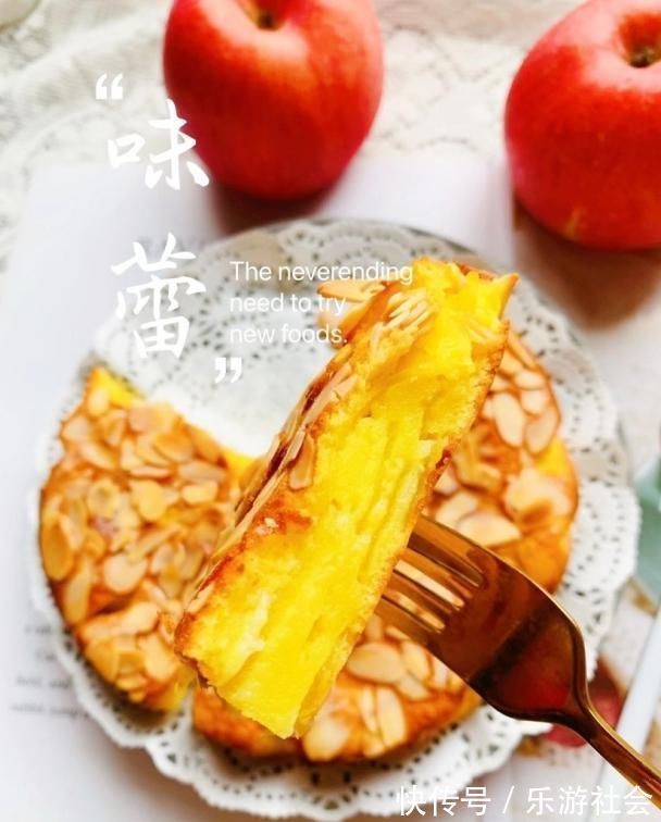 网红苹果千层蛋糕,奶香浓郁,不用打发就能搞定