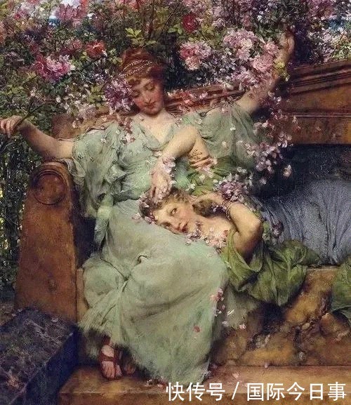  晚期|十九世纪晚期英国著名画家Alma Tadema