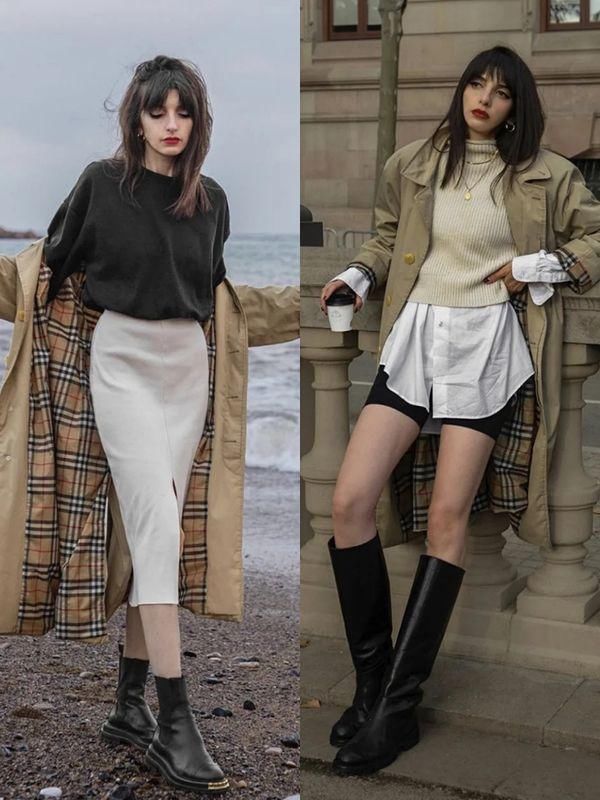 又到穿风衣的季节，买多不如会搭，它的配色与搭配方案全在这里了