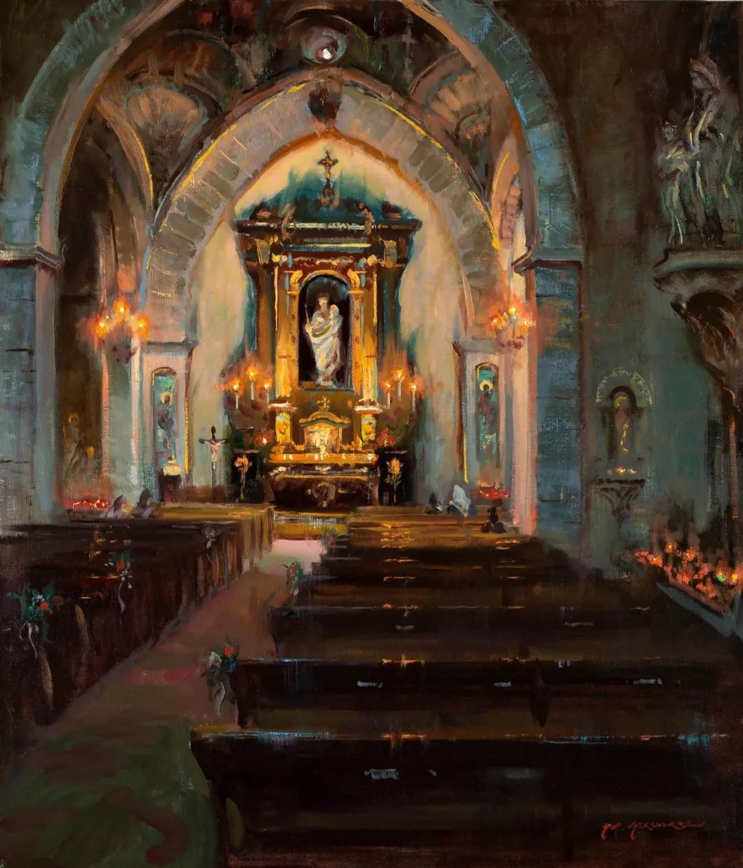 华金·索罗拉|他松散风格的油画,有着特殊令人回味的美