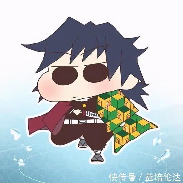 小新|鬼灭之刃:全员变蜡笔小新,祢豆子太可爱,只有他小新也驾驭不了