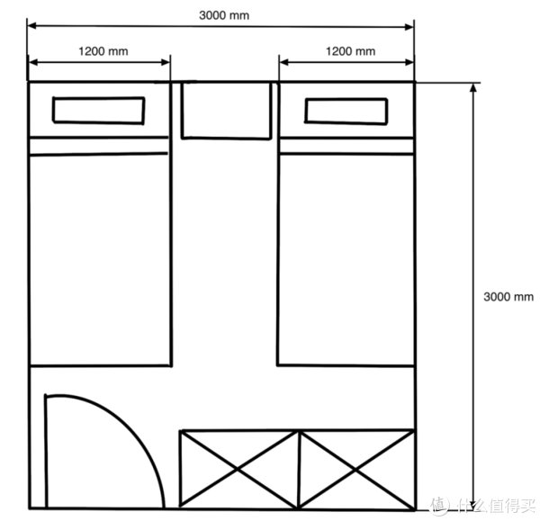 双人床|次卧+榻榻米=大！后！悔！