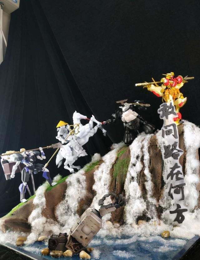 模玩控：《西游记》主题高达模型作品，巴巴托斯孙悟空大家感觉怎么样？