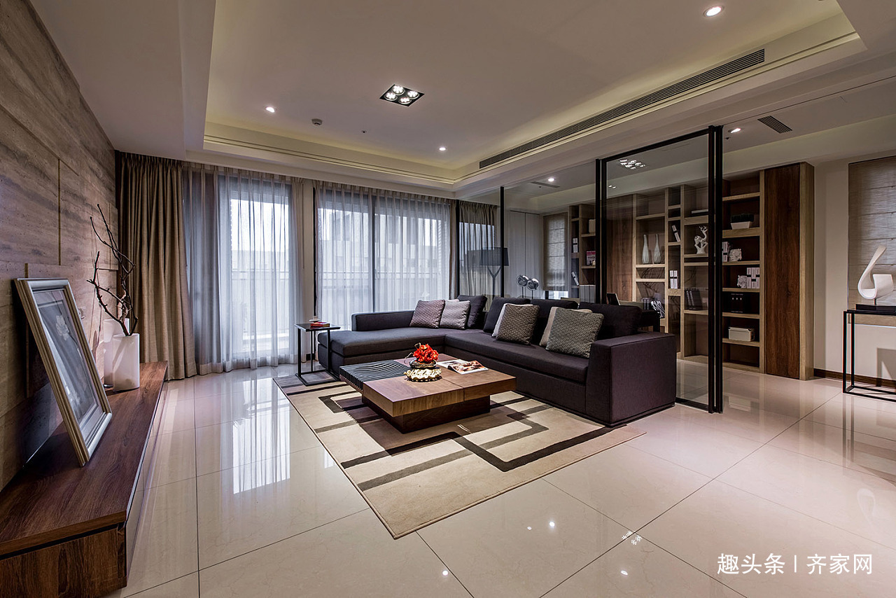 三居|现代风三居，体现实用性、简洁及现代生活的快节奏！