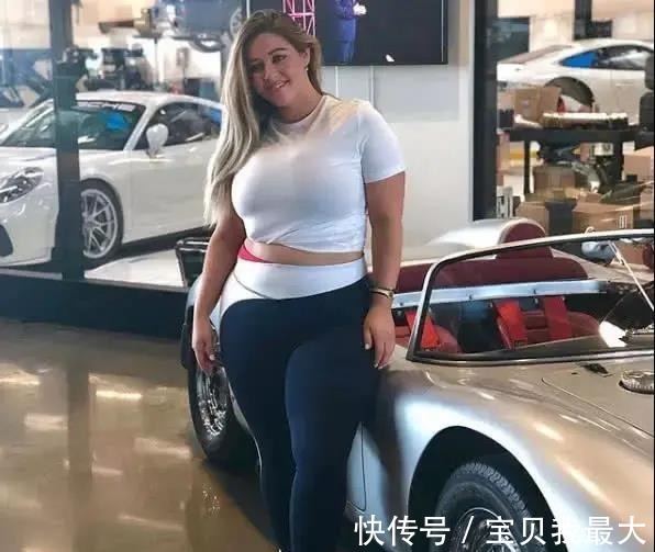 身材|178斤但身材完美的乌克兰模特,直言大码模特是胖女孩的福音!