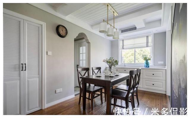 美式|116㎡三居室,简洁舒适的美式风,超通透的户型设计,家家都适用!