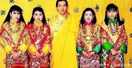 四姐妹|不丹老国王魅力太大，居然能同时赢得四姐妹爱慕，真可谓是人生赢家