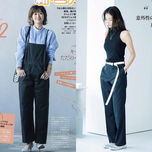 黑裤|秋天“小黑裤”的穿搭思路,这样穿既利落又有温柔气质