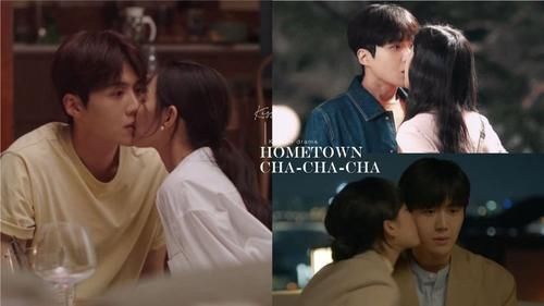 洪班长|《海岸村》金宣虎7吻戏都被亲!喝醉被申敏儿亲&路边被文佳煐亲