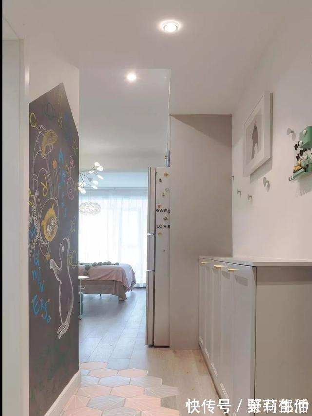 着装|看完她的45㎡小家,我也想买个小户型照着装,清新优雅太舒适了!