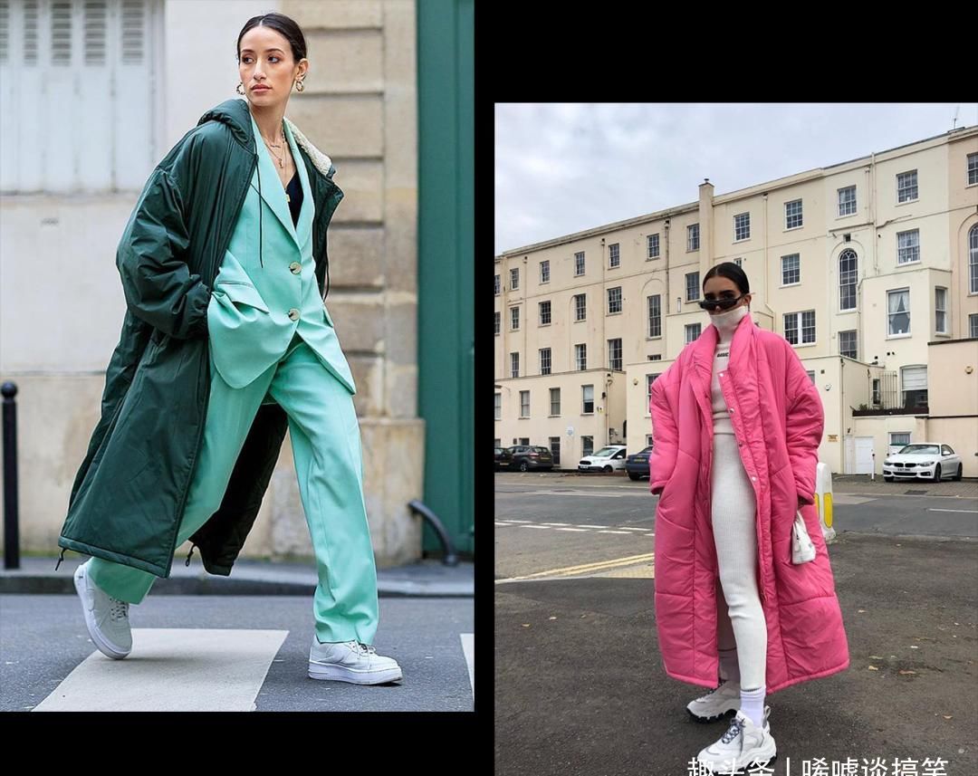 好家伙！现在的羽绒服都这么时髦的吗