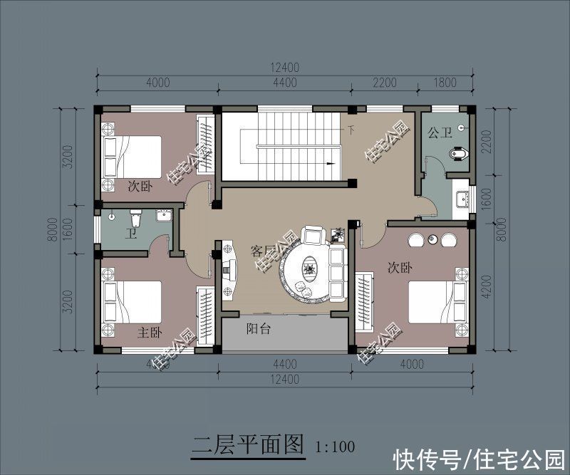 罗马柱|谁说农村别墅一定要有罗马柱?看看这10套户型,每套颜值都很高