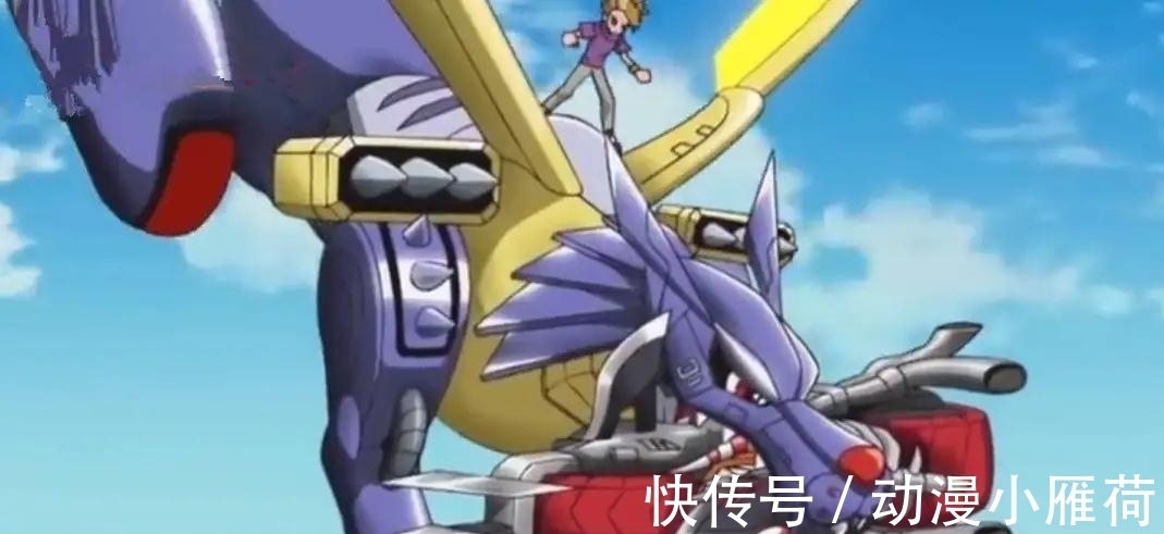 音速兽|新数码宝贝:一匹狼和一辆摩托车的友情,钢铁加鲁鲁进化太敷衍!