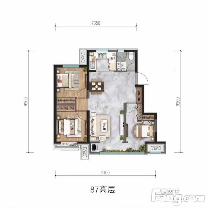 cbd|廊坊安次热门楼盘项目现场传来一批新照片，请查收