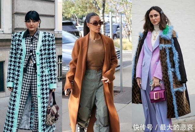 衣服|衣服越厚我越瘦,终于到了藏膘的季节,冬天这么穿大衣太显瘦