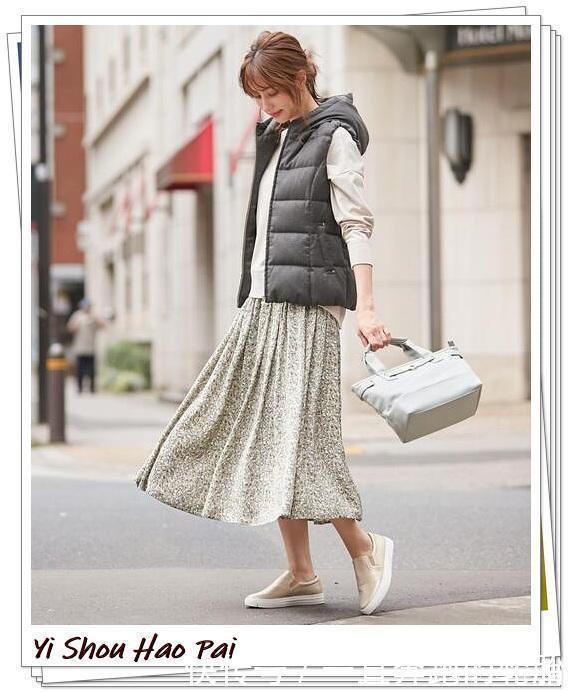 南方女人一件羽绒背心就可以过冬!20种时髦流行的穿搭推荐