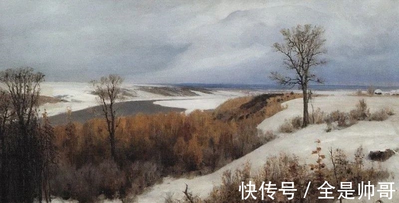 俄罗斯$他是俄罗斯油画大师，唯美风景画，每看完一幅画就像一次美的旅程