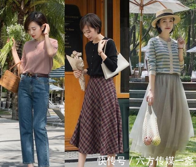 碎花裙|40+中年女性初夏穿搭,不装嫩也不显老,美得高级又气质