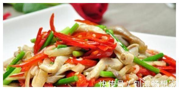 红辣椒|美食推荐尖椒烧猪尾、辣爆肚丝、红椒肉丝、杏鲍菇炒牛肉的做法