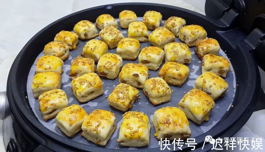 香酥|面粉别再烙饼了,试试这么做,个个香酥又掉渣,新手也能一次成功