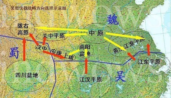 两国|为何魏，蜀，吴三国整体攻守之势不同（四）