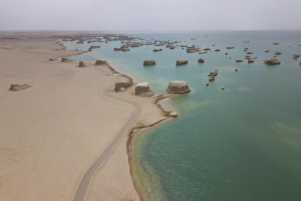 全球唯一的奇特地貌，就在315国道旁，像是电影中的外星风景