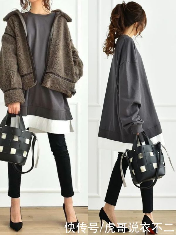 这才是小个子该有的打扮，日本博主的甜美风，美得好像学生妹