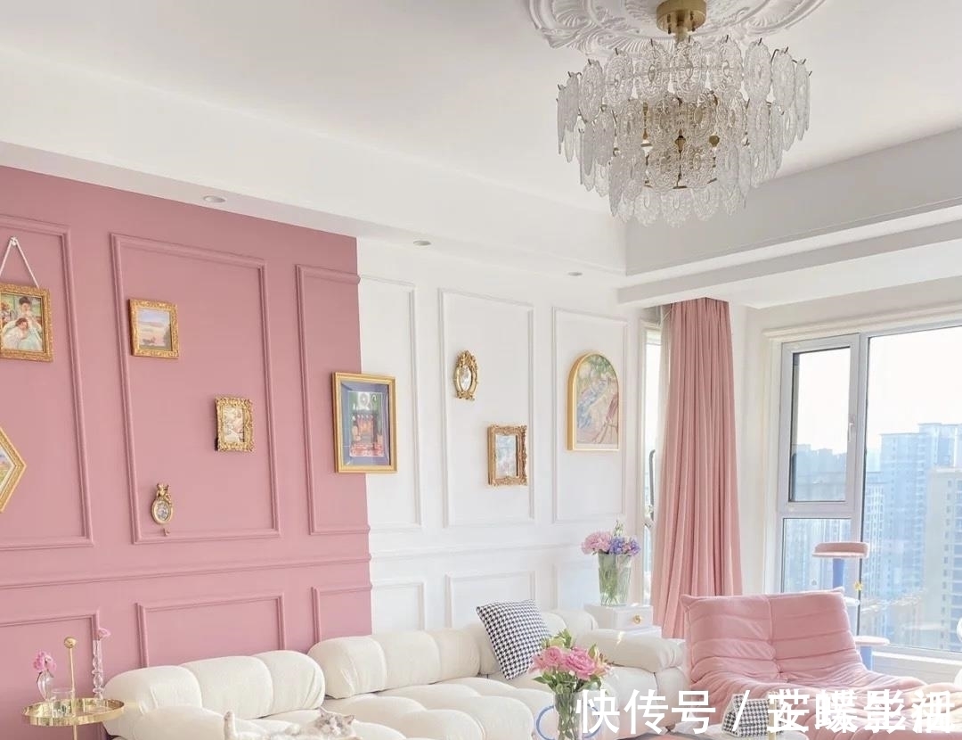 台面|女主128㎡新居,色彩碰撞带来的新颖浪漫体验,引得上万网友收藏