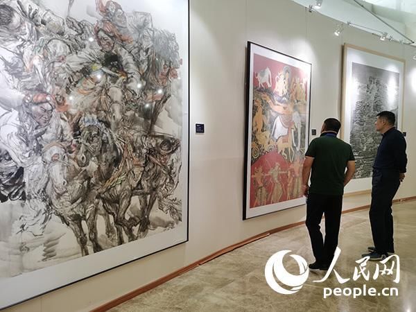 青海省|青海少数民族青年美术作品展在京开幕