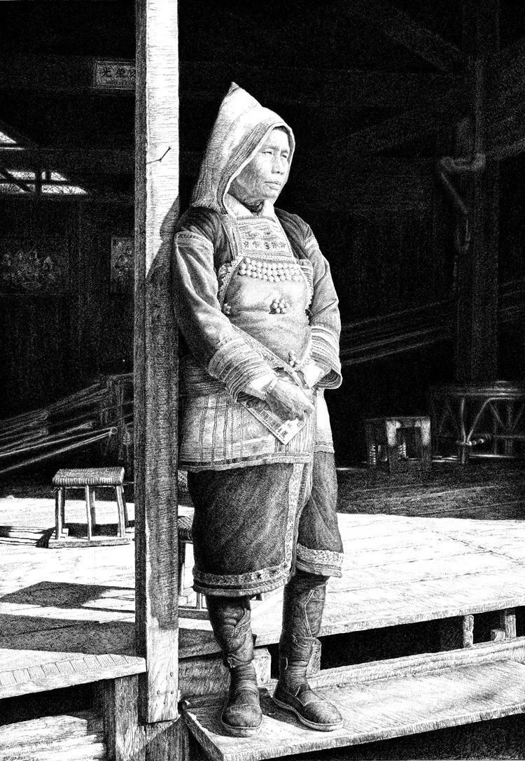 卡纸!徐亚华:被视为画坛“怪咖”,不办展、不卖画,潜心作画40多年