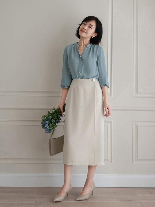 搭配|“上班”穿什么衬衫好看?波点衬衫、蓝色衬衫搭配指南,高级洋气