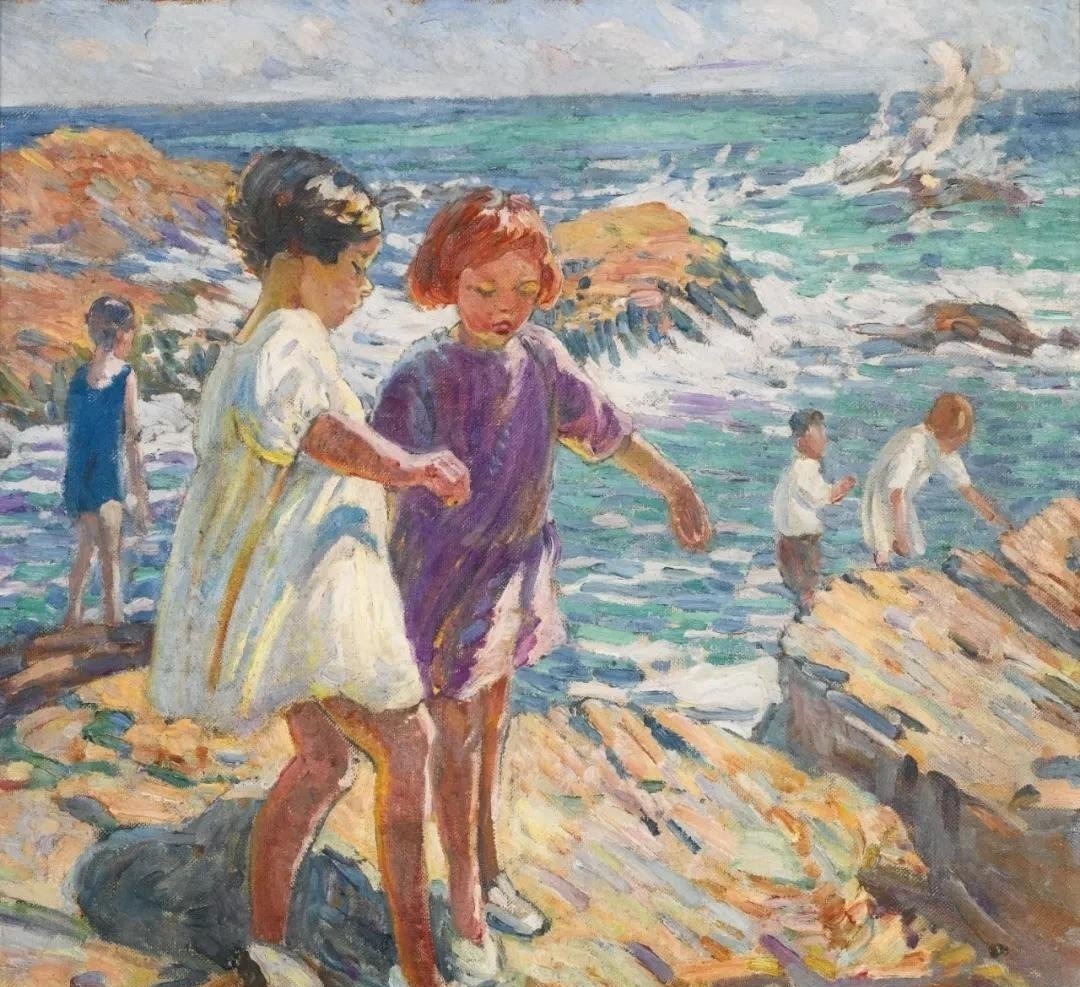 多萝西娅#20世纪英国最伟大的女画家之一多萝西娅·夏普油画作品欣赏