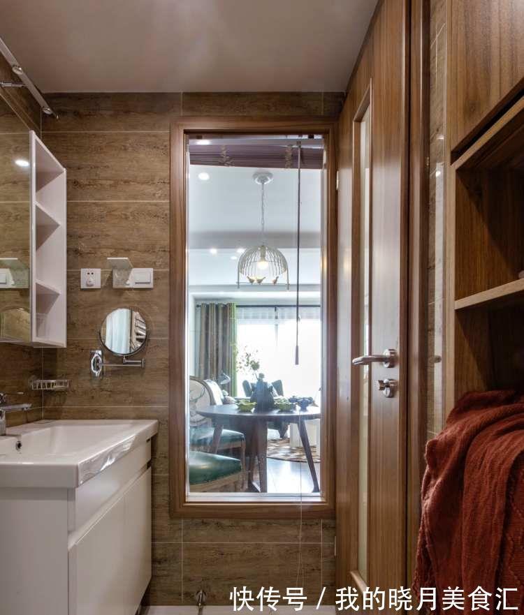 实用|80㎡简美式小两居,优雅时尚美与实用兼具,二人世界舒适又美好