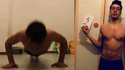 俯卧撑|每天300个俯卧撑,坚持一个月,却练成了这样……