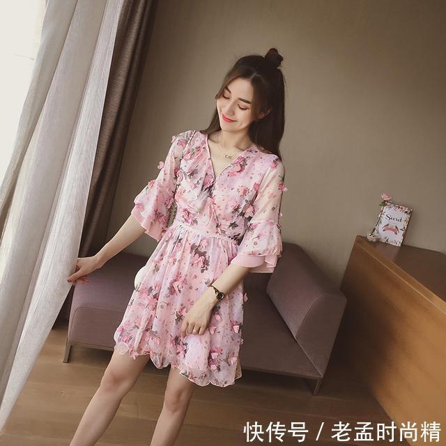 雪纺连衣裙|彰显气质的高颜值连衣裙,你确定还不出手