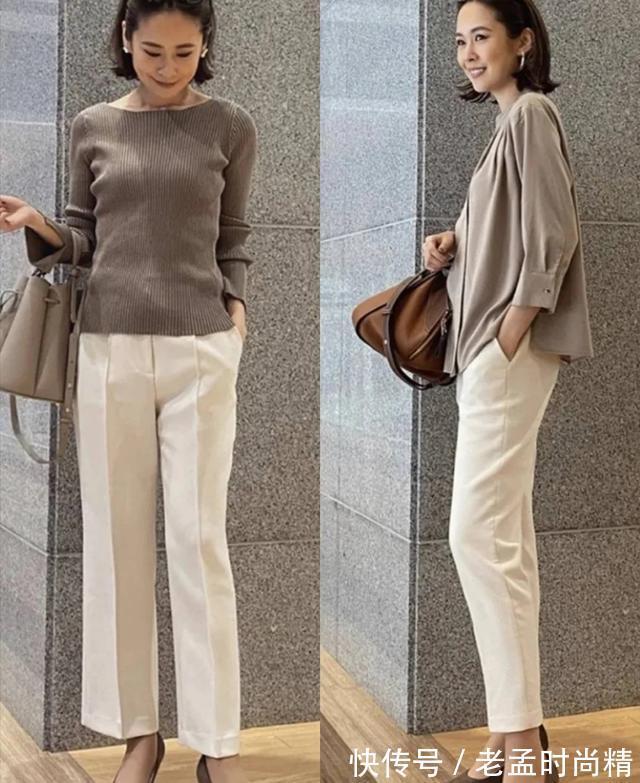 穿搭|小个子秋天的“上衣”穿什么?首选卫衣和针织衫