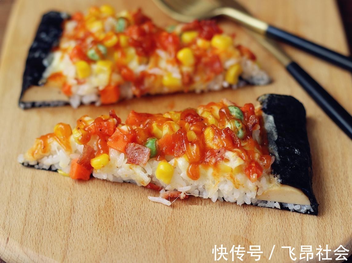 创意|剩下的隔夜米饭这么做简单又好吃，创意十足，香极了