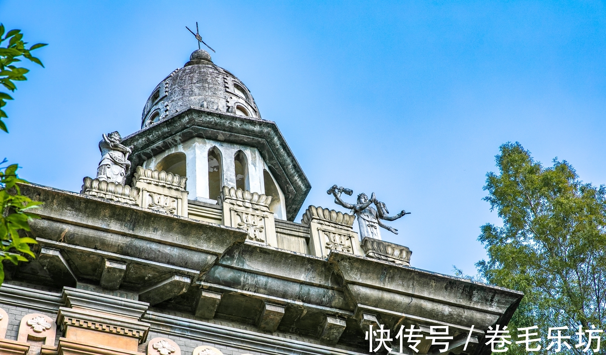 古德寺|武汉古德寺：中国佛寺建筑中的一朵奇葩，可以假装出国的旅拍景点