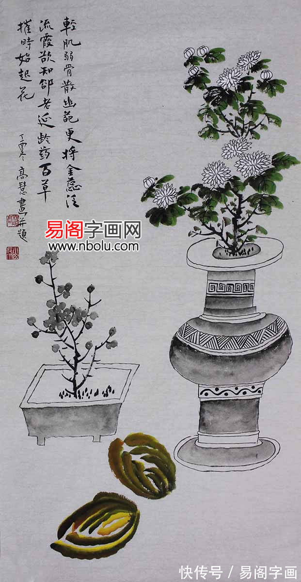 工笔画&高慧工笔花鸟画 工而不腻 大美无言